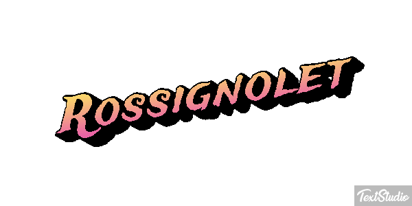 Rossignolet Efekt tekstowy