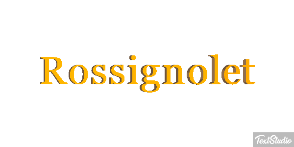 Rossignolet Efekt tekstowy