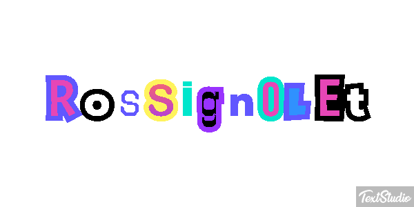 Rossignolet Efekt tekstowy