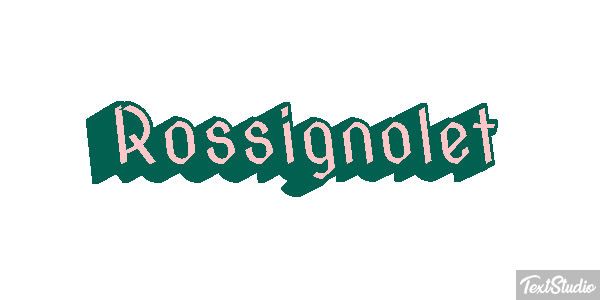 Rossignolet Efekt tekstowy