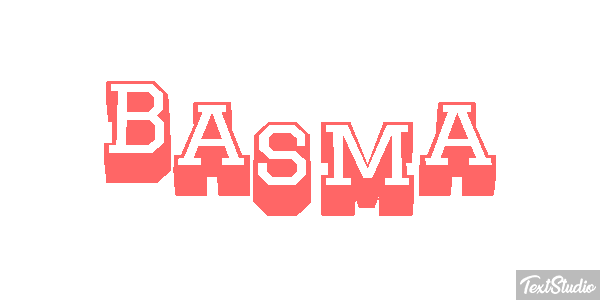 Basma Effetto testo