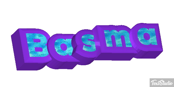 Basma Effetto testo