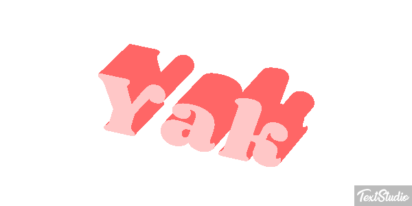 Yak Texteffekt