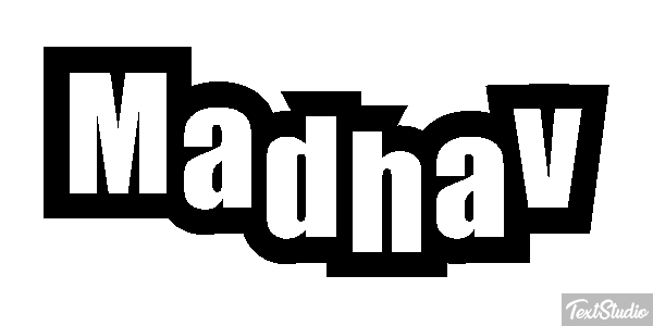 Madhav Tekst effect