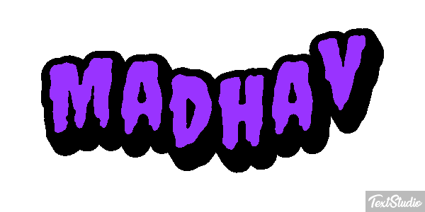 Madhav Tekst effect