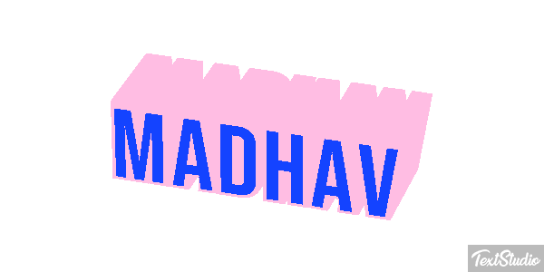 Madhav Tekst effect