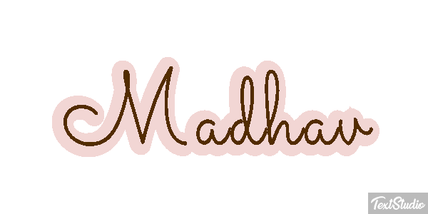 Madhav Tekst effect