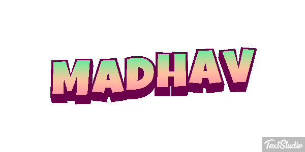 Madhav Tekst effect
