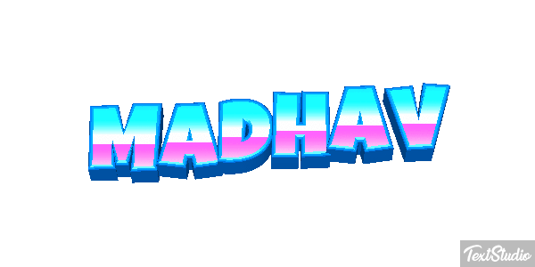 Madhav Tekst effect