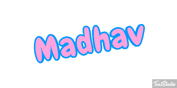 Madhav Tekst effect