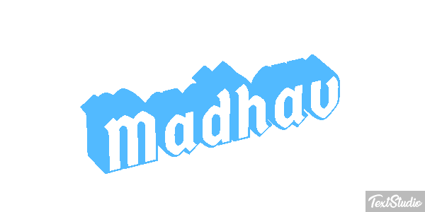 Madhav Tekst effect