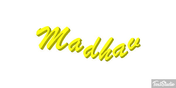 Madhav Tekst effect