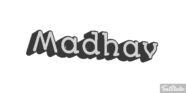 Madhav Tekst effect