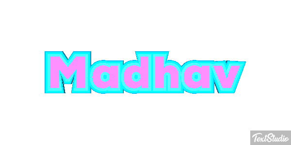 Madhav Tekst effect