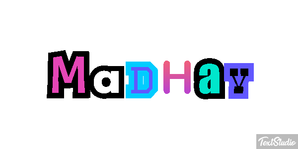 Madhav Tekst effect