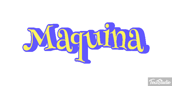 Máquina Efeito do texto