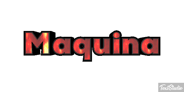 Máquina Efeito do texto