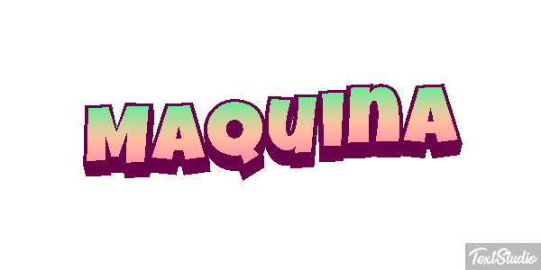 Máquina Efeito do texto