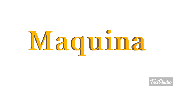 Máquina Efeito do texto