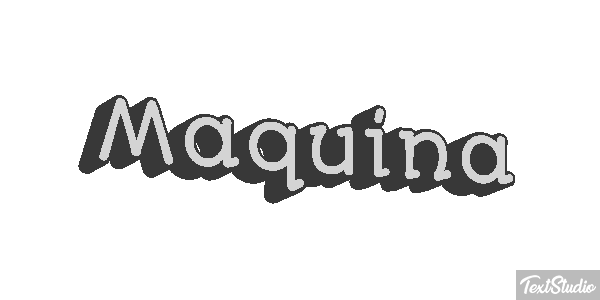 Máquina Efeito do texto