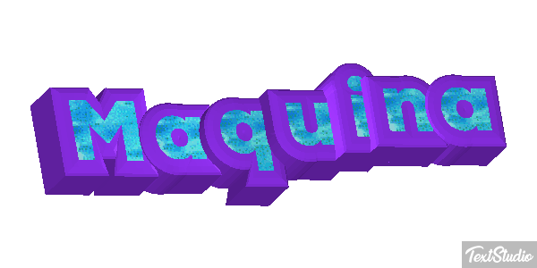 Máquina Efeito do texto