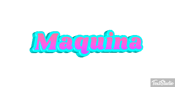 Máquina Efeito do texto