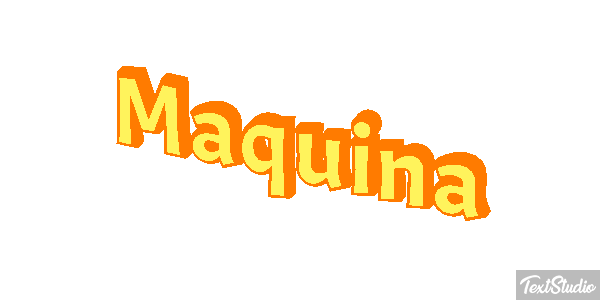 Máquina Efeito do texto