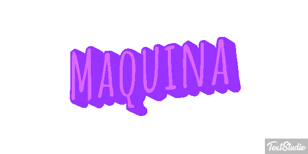 Máquina Efeito do texto