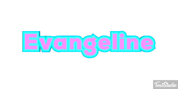 Évangéline Tekst effect