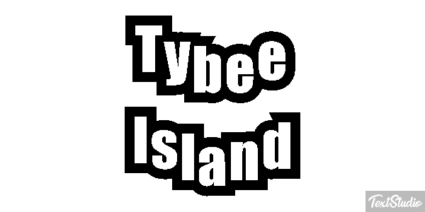 Tybee Island Efekt tekstowy
