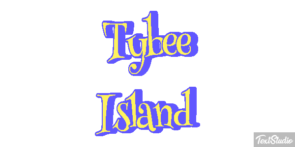 Tybee Island Efekt tekstowy