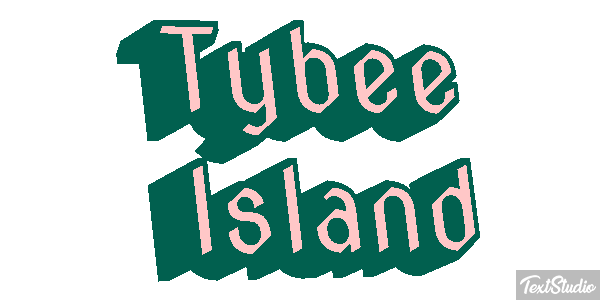 Tybee Island Efekt tekstowy
