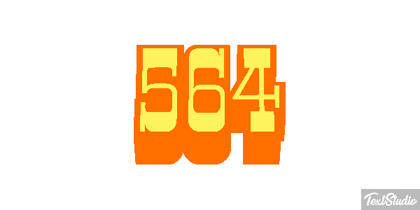 564 Текстовый эффект