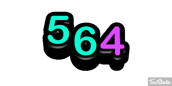 564 Текстовый эффект