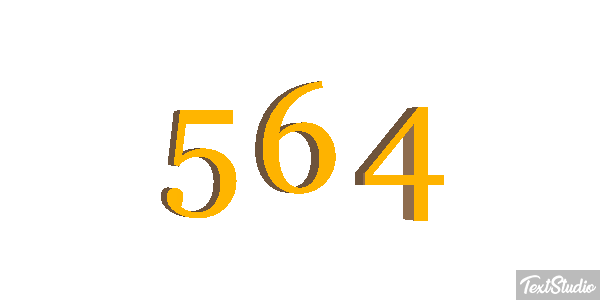 564 Текстовый эффект