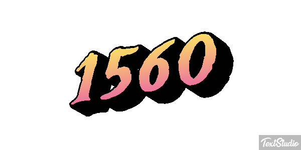 1560 Effet de texte