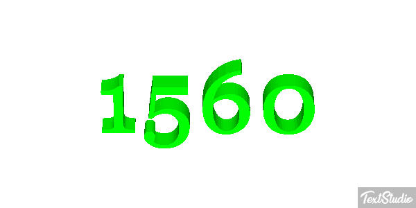 1560 Effet de texte