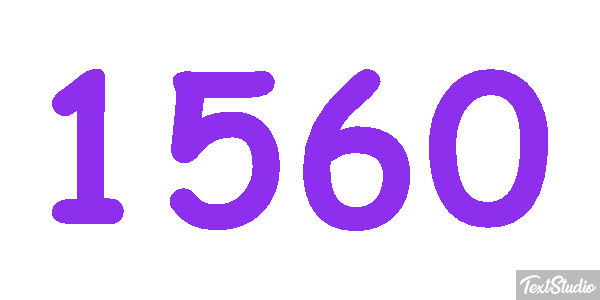 1560 Effet de texte