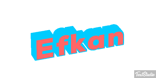 Efkan テキスト効果