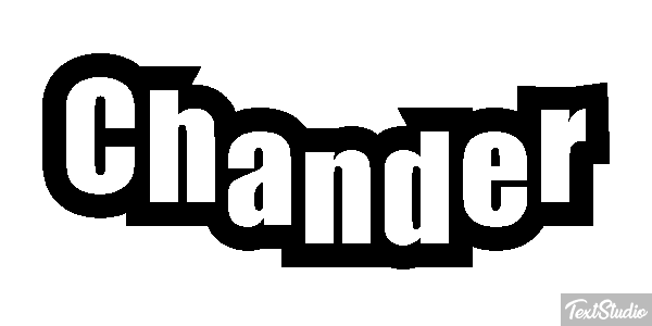Chander テキスト効果
