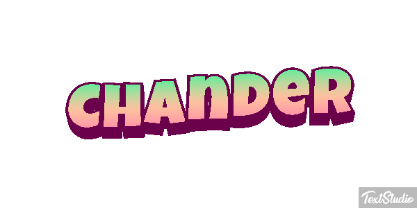 Chander テキスト効果