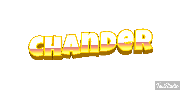 Chander テキスト効果