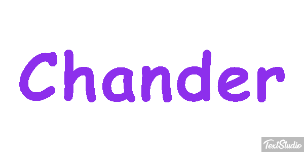 Chander テキスト効果