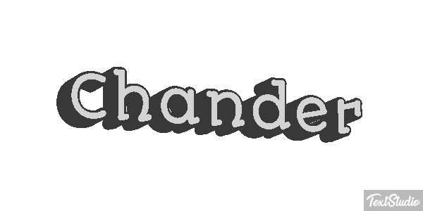 Chander テキスト効果