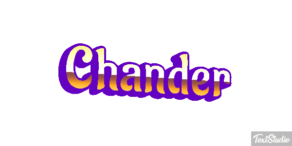Chander テキスト効果