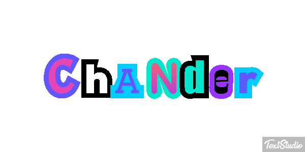 Chander テキスト効果