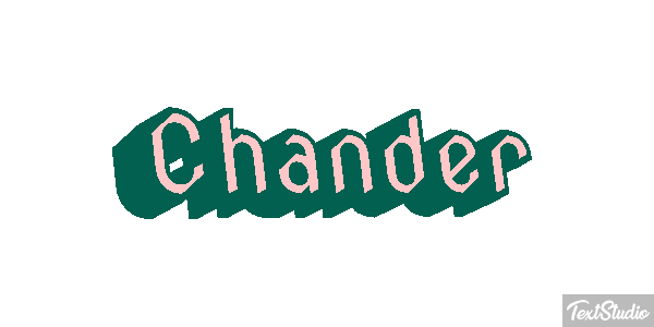 Chander テキスト効果