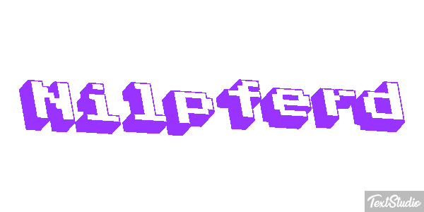 Nilpferd Tekst effect
