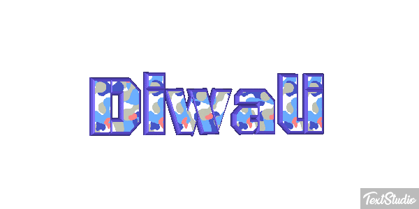 Diwali Effet de texte