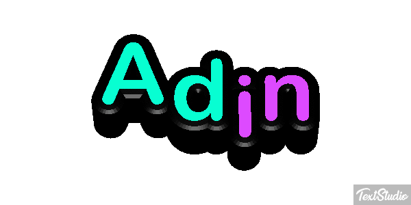 Adin テキスト効果
